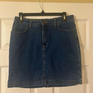 Denim Mini Skirt
